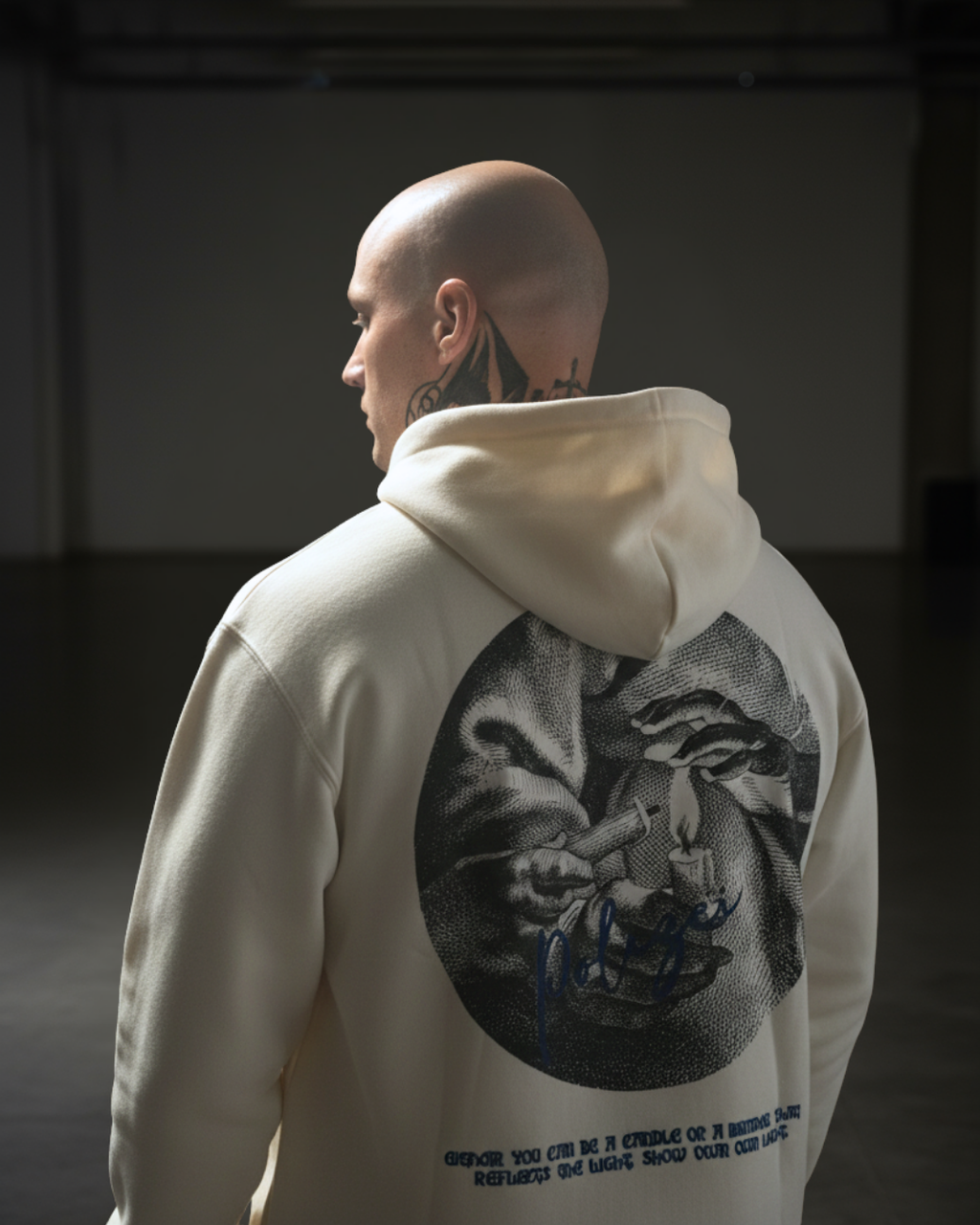 Light & Shadow Graphic Hoodie
